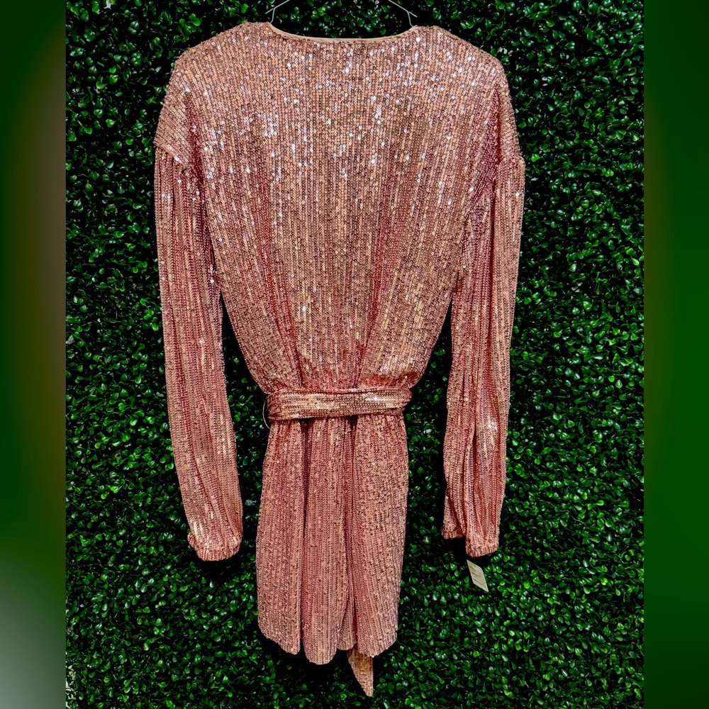 🔥5/$30🔥HEIRESS BOUTIQUE DRESSY SEQUIN ROMPER - Picture 2 of 11